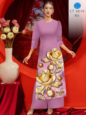 1611109087 648 vai ao dai hoa in 3D (4)